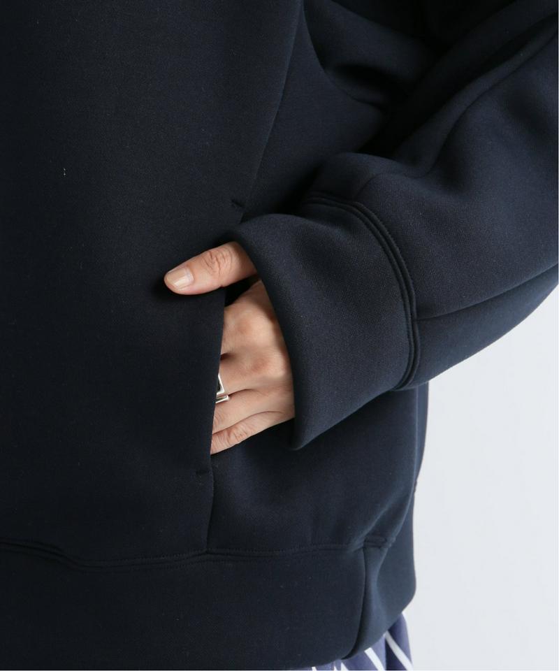 【NEU】ダンボールニットフードジッププルオーバー