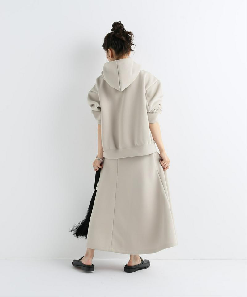 【NEU】ダンボールニットフードジッププルオーバー
