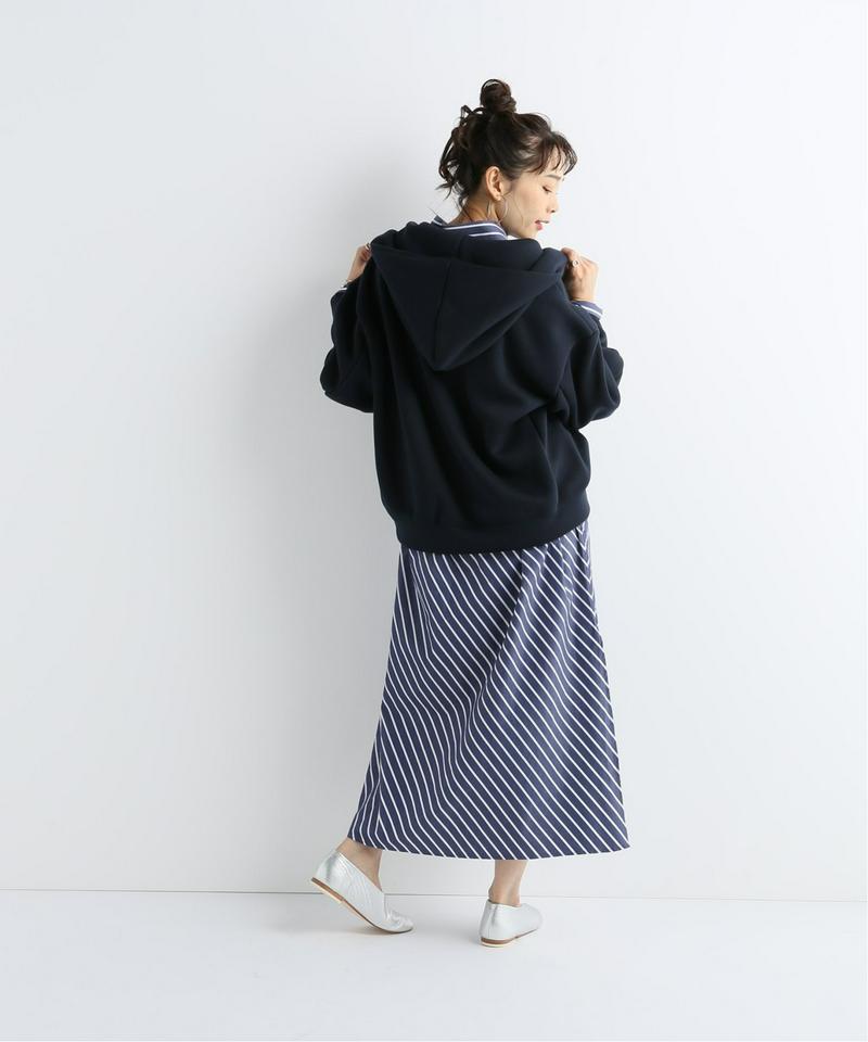 【NEU】ダンボールニットフードジッププルオーバー
