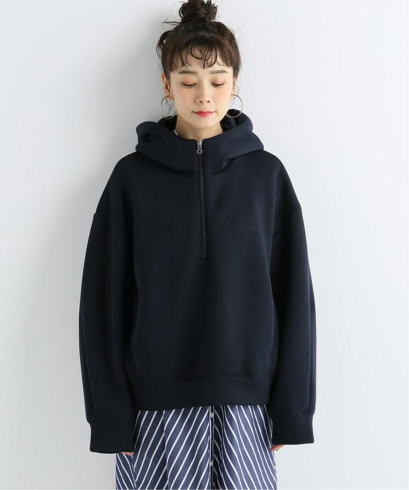 【NEU】ダンボールニットフードジッププルオーバー