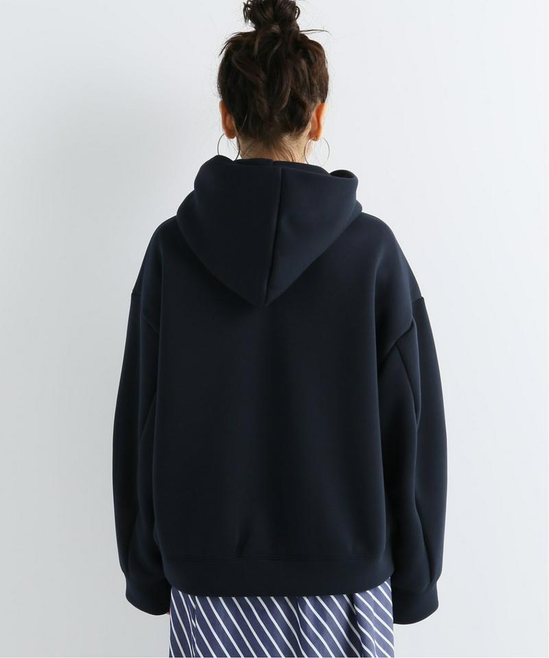【NEU】ダンボールニットフードジッププルオーバー