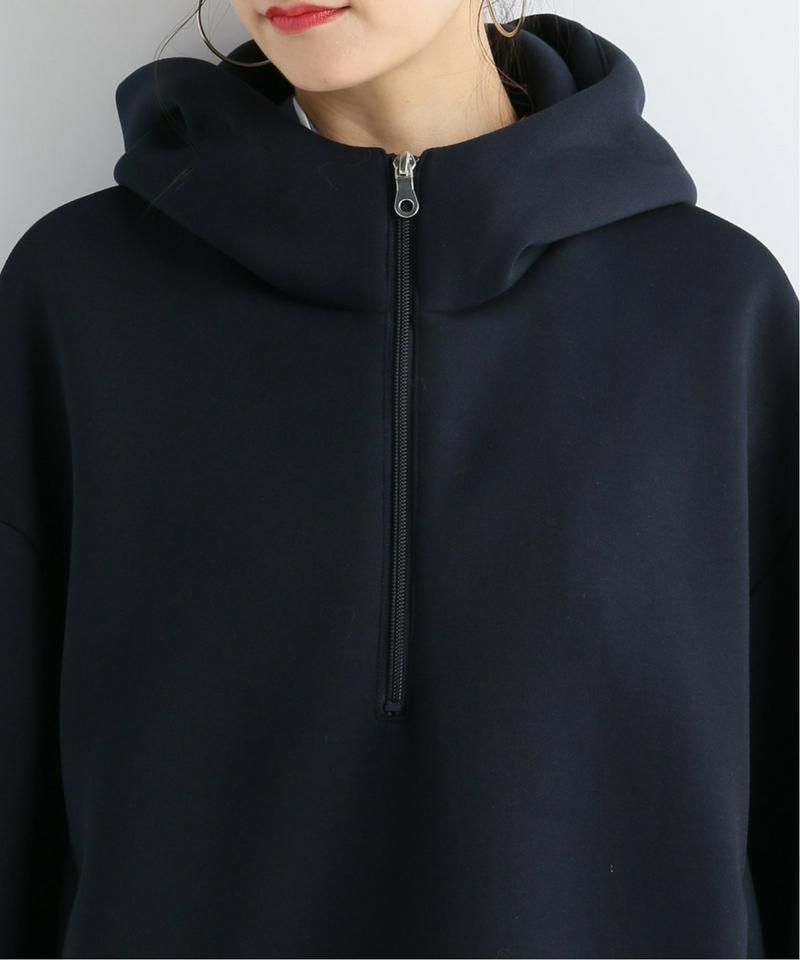 【NEU】ダンボールニットフードジッププルオーバー