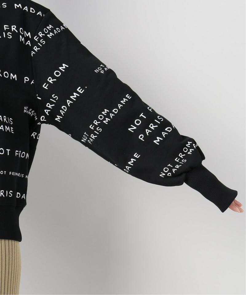 【DROLE DE MONSIEUR / ドロールドムッシュ】All Over スウェットシャツ