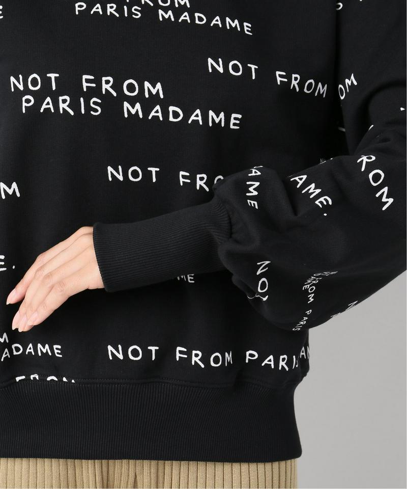 【DROLE DE MONSIEUR / ドロールドムッシュ】All Over スウェットシャツ