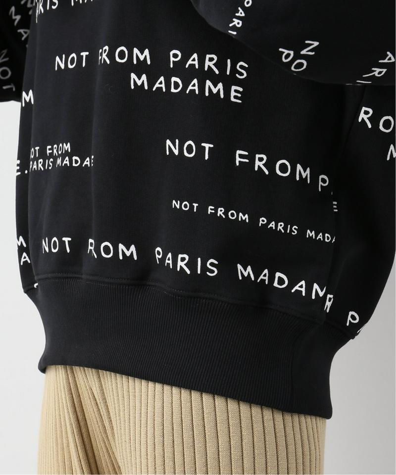【DROLE DE MONSIEUR / ドロールドムッシュ】All Over スウェットシャツ
