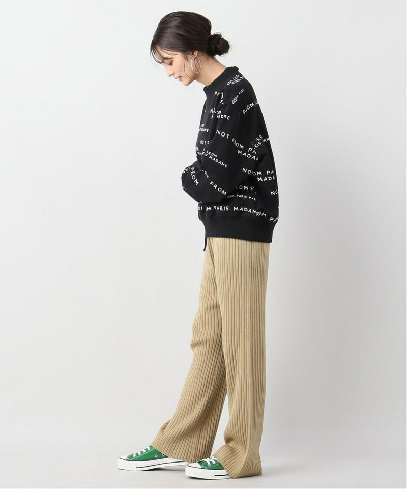 【DROLE DE MONSIEUR / ドロールドムッシュ】All Over スウェットシャツ