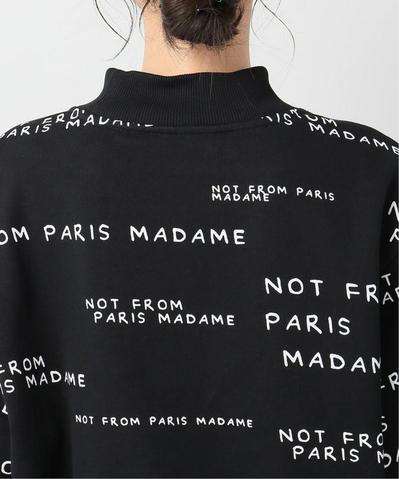 【DROLE DE MONSIEUR / ドロールドムッシュ】All Over スウェットシャツ