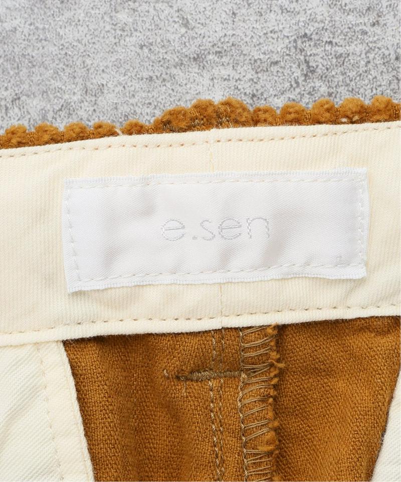 【 e.sen /イーセン】 ベッチュウ Corduroy：パンツ