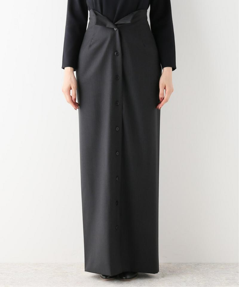 【GABRIELA COLL GARMENTS】BOTTONED SKIRT