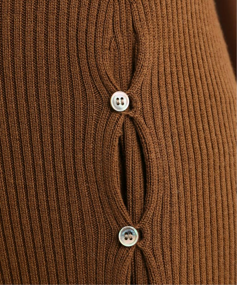 【QUWAGI/クワギ】SECRET GUSSET RIB PANTS:リブパンツ