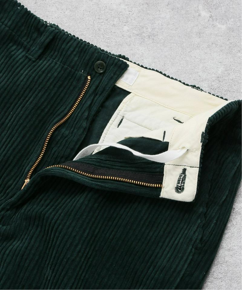 【 e.sen /イーセン】Dark emerald corduroy：パンツ