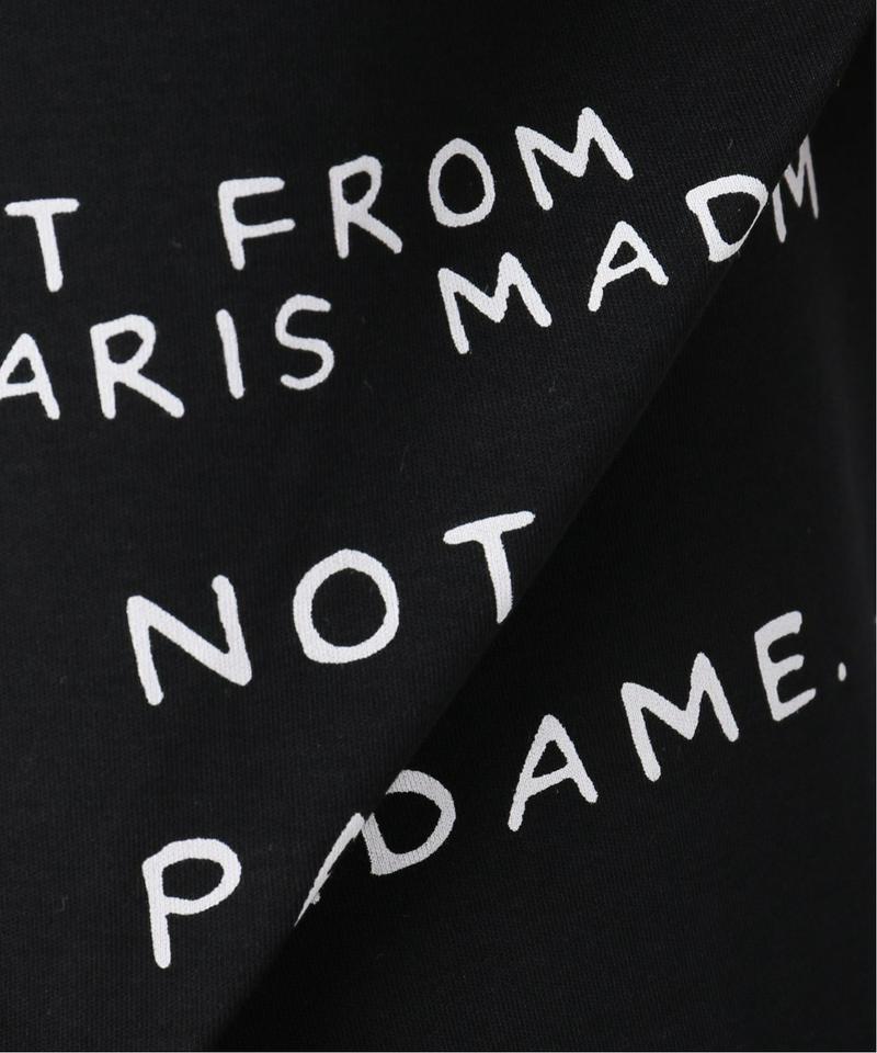 【DROLE DE MONSIEUR / ドロールドムッシュ】Slogan オーバーサイズTシャツ