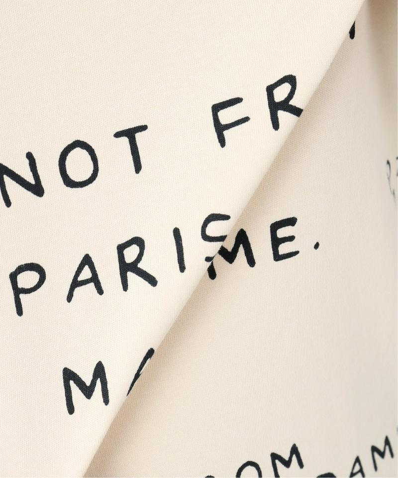 【DROLE DE MONSIEUR / ドロールドムッシュ】Slogan オーバーサイズTシャツ