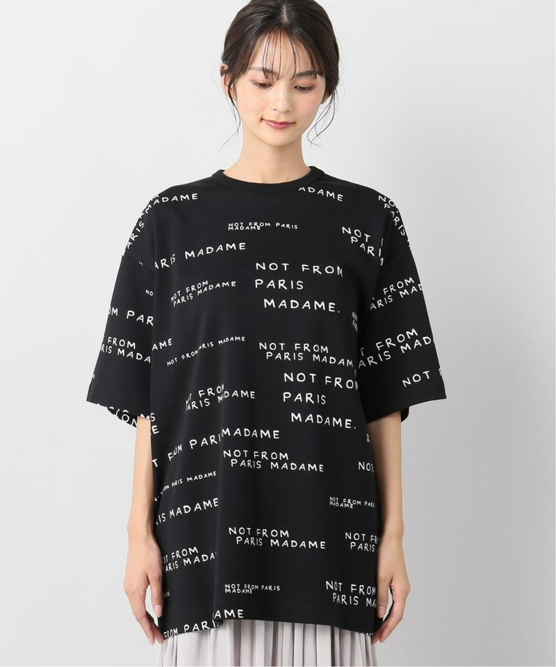 【DROLE DE MONSIEUR / ドロールドムッシュ】Slogan オーバーサイズTシャツ