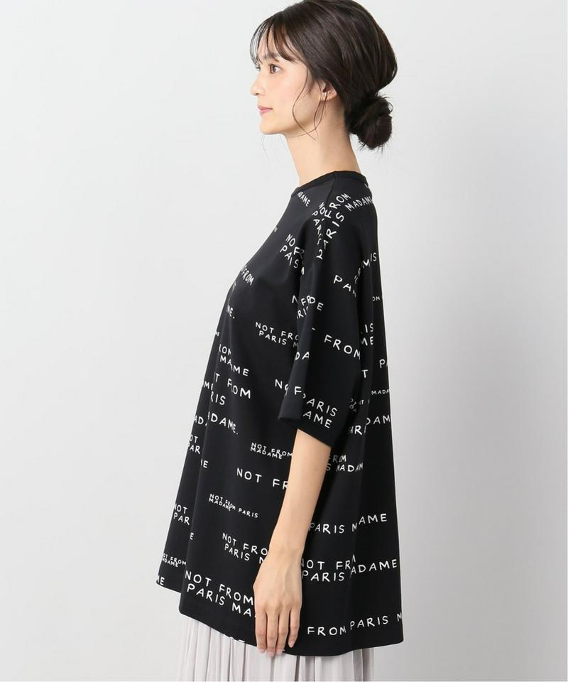【DROLE DE MONSIEUR / ドロールドムッシュ】Slogan オーバーサイズTシャツ