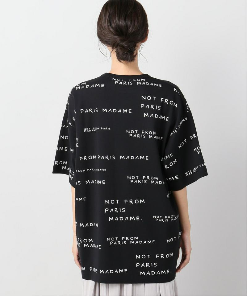 【DROLE DE MONSIEUR / ドロールドムッシュ】Slogan オーバーサイズTシャツ