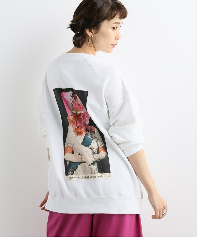 【Name./ネーム】 BACK PRINT SWEAT：スウェット
