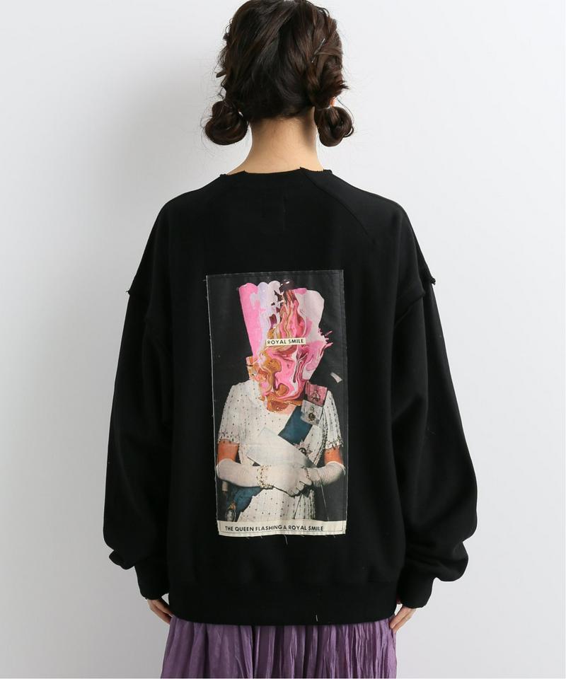 【Name./ネーム】 BACK PRINT SWEAT：スウェット