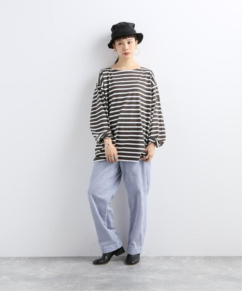 【 e.sen /イーセン】Light blue corduroy：パンツ