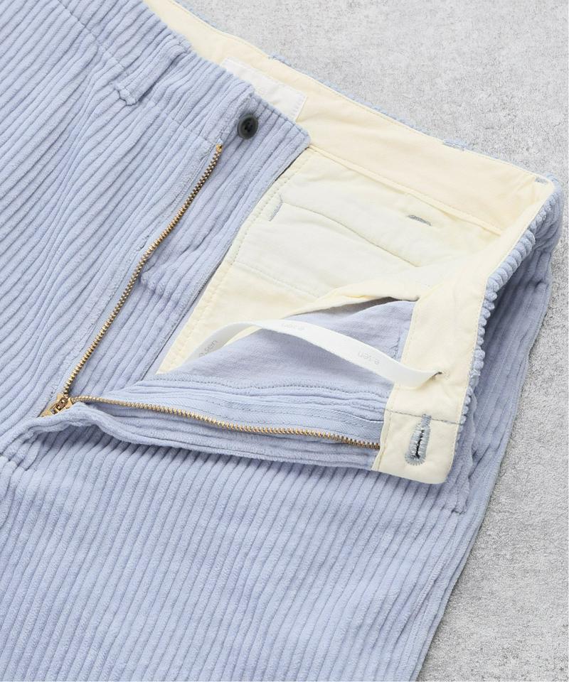 【 e.sen /イーセン】Light blue corduroy：パンツ