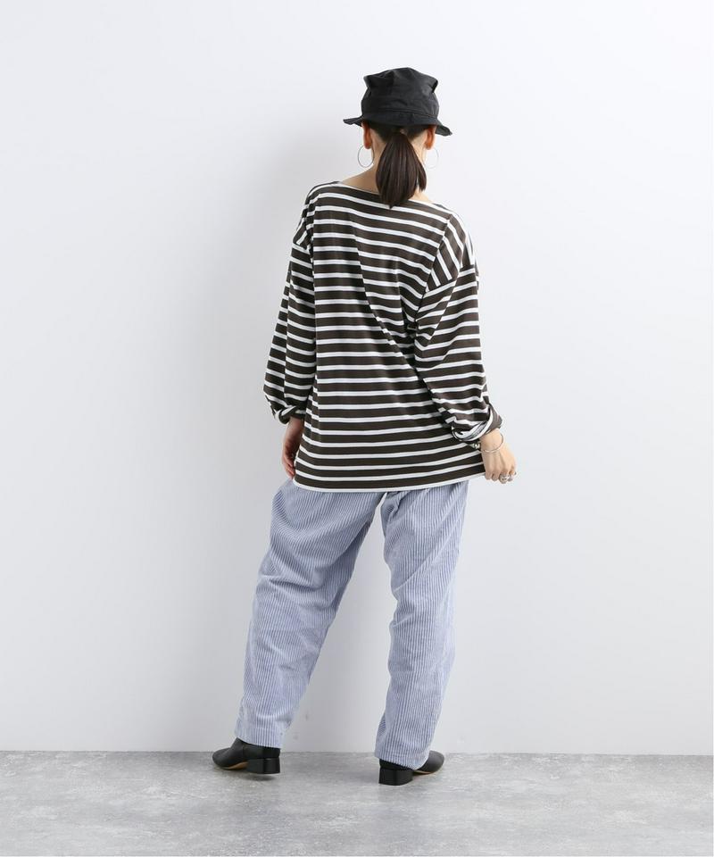 【 e.sen /イーセン】Light blue corduroy：パンツ