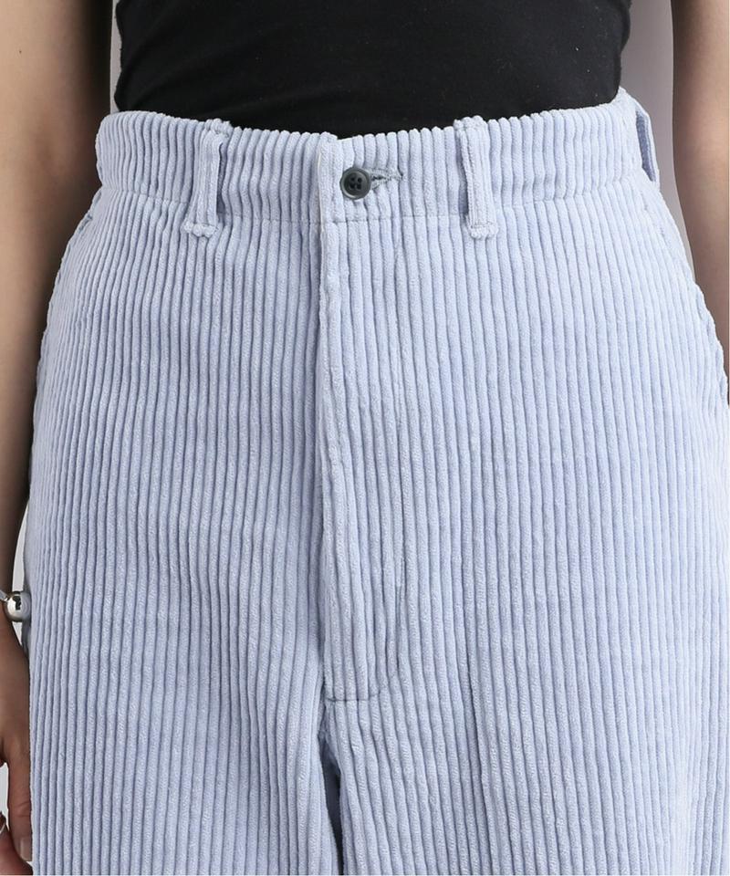 【 e.sen /イーセン】Light blue corduroy：パンツ