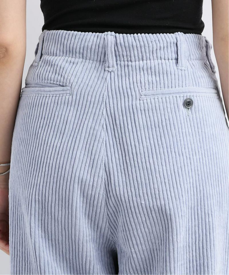 【 e.sen /イーセン】Light blue corduroy：パンツ