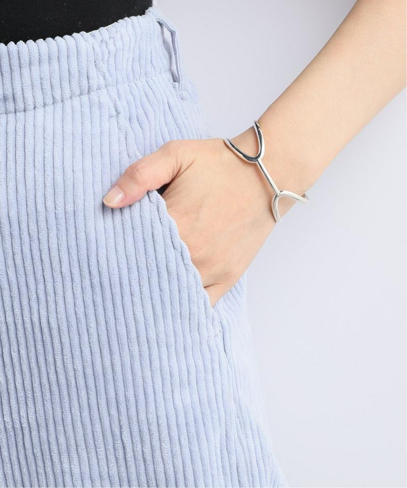 【 e.sen /イーセン】Light blue corduroy：パンツ