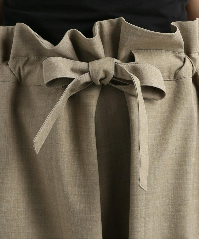 【LE17SEPTEMBRE/セプテンバー】WOOL DRAWSTRING TROUSERS:パンツ