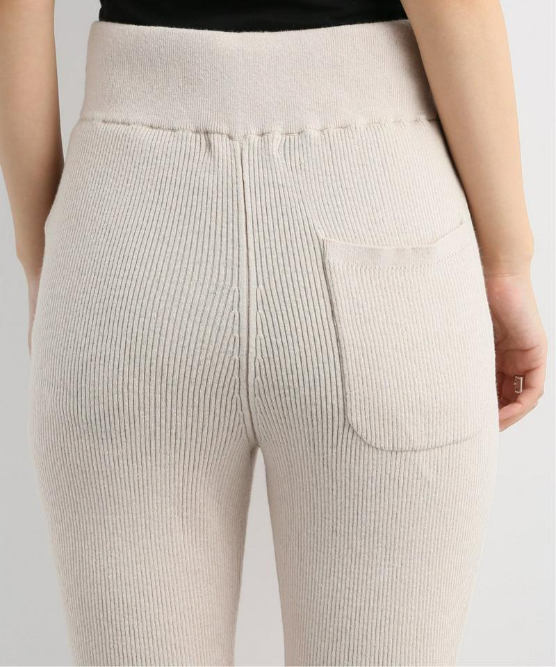 【NEU】リブフレアパンツ
