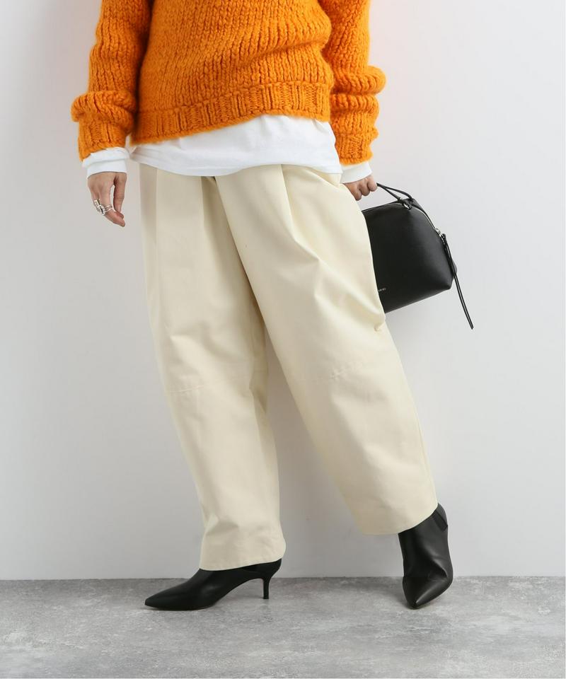 【STUDIO NICHOLSON/スタジオ ニコルソン】PEACHED TWILL PANTS：パンツ