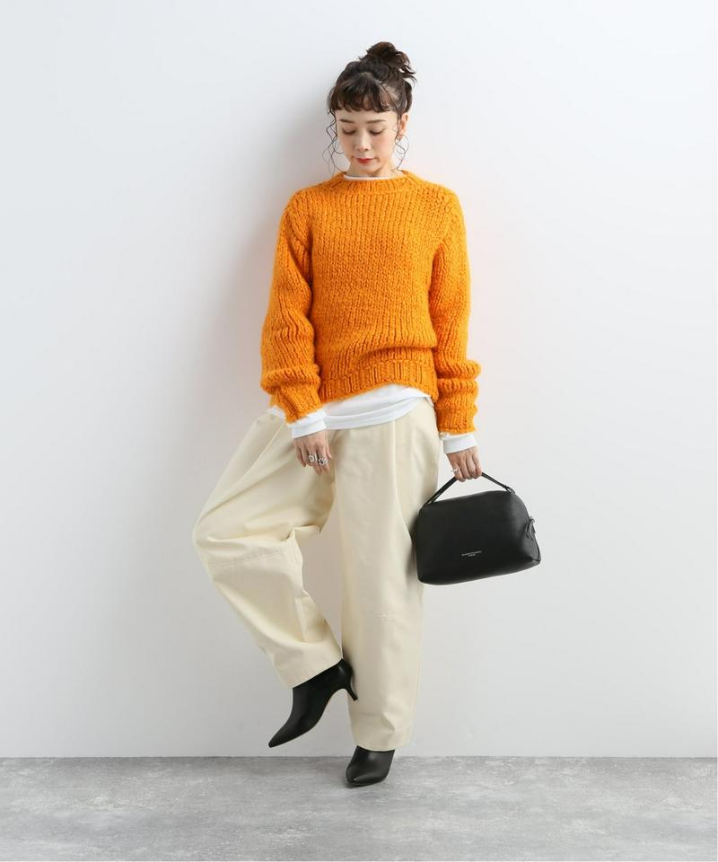 【STUDIO NICHOLSON/スタジオ ニコルソン】PEACHED TWILL PANTS：パンツ