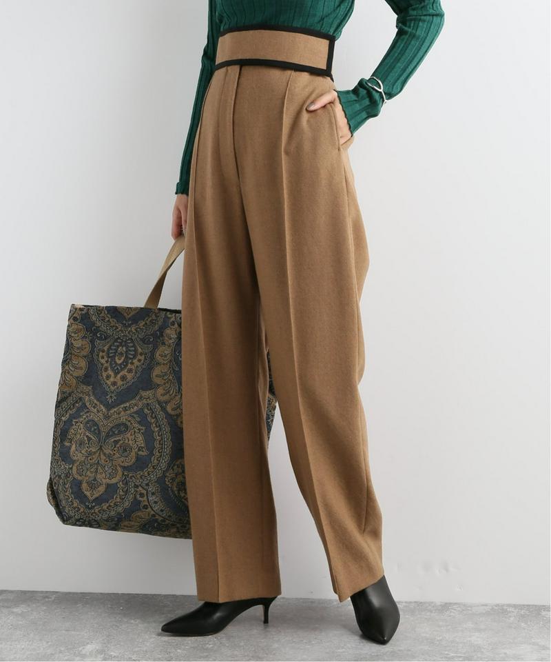 【SEEALL / シーオール】STRAIGHT LEG VELCRO PANTS:パンツ