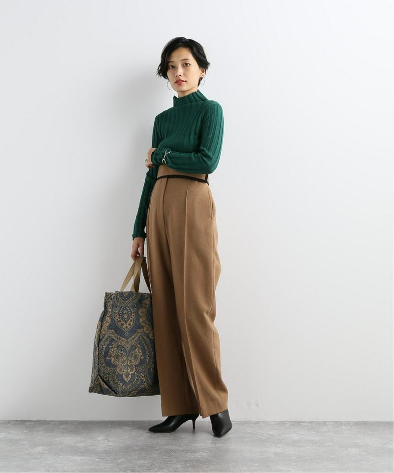 【SEEALL / シーオール】STRAIGHT LEG VELCRO PANTS:パンツ