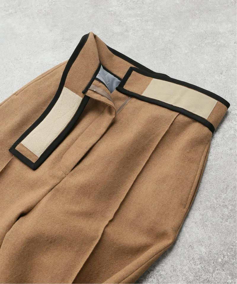 【SEEALL / シーオール】STRAIGHT LEG VELCRO PANTS:パンツ