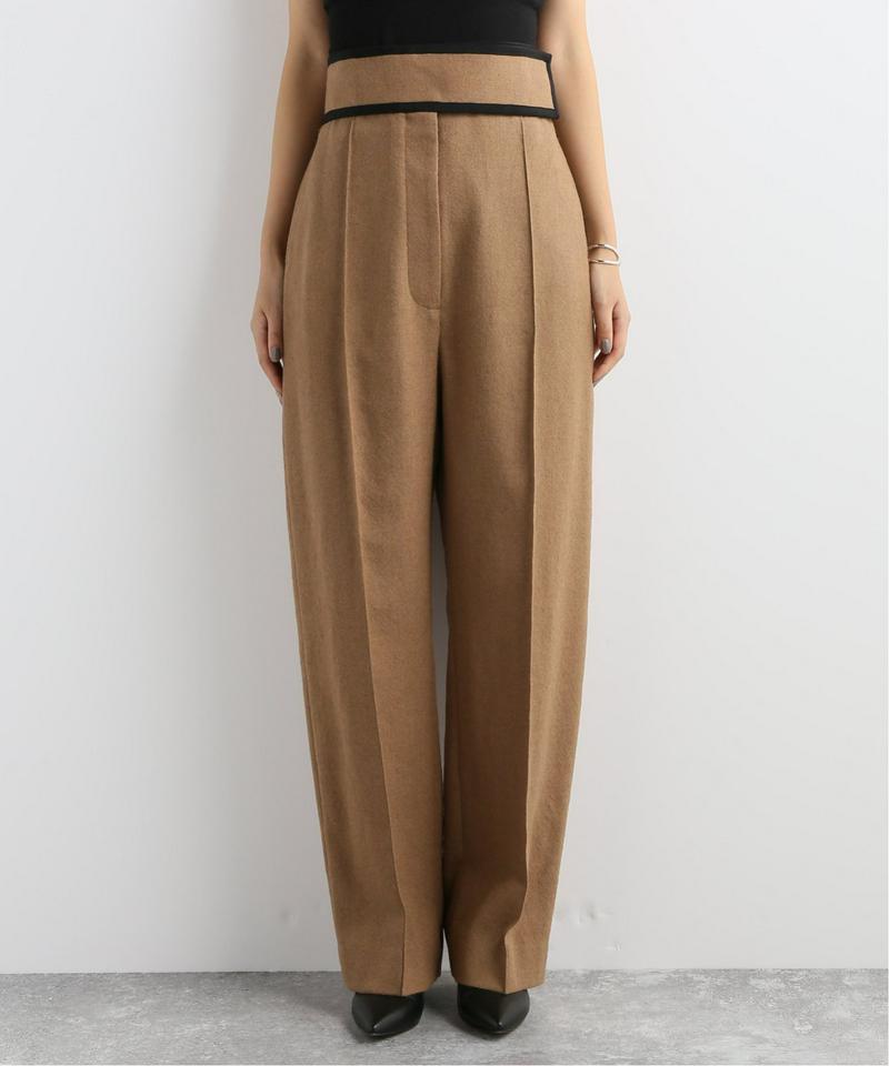 【SEEALL / シーオール】STRAIGHT LEG VELCRO PANTS:パンツ