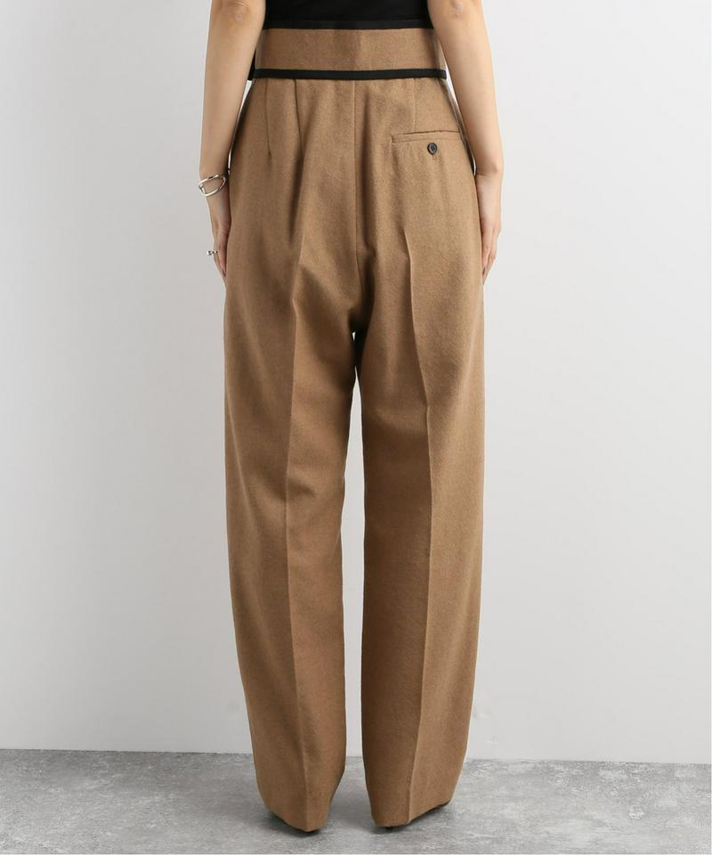 【SEEALL / シーオール】STRAIGHT LEG VELCRO PANTS:パンツ
