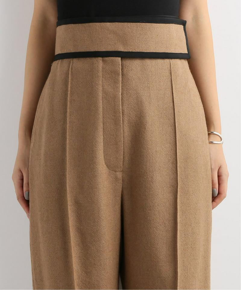 【SEEALL / シーオール】STRAIGHT LEG VELCRO PANTS:パンツ