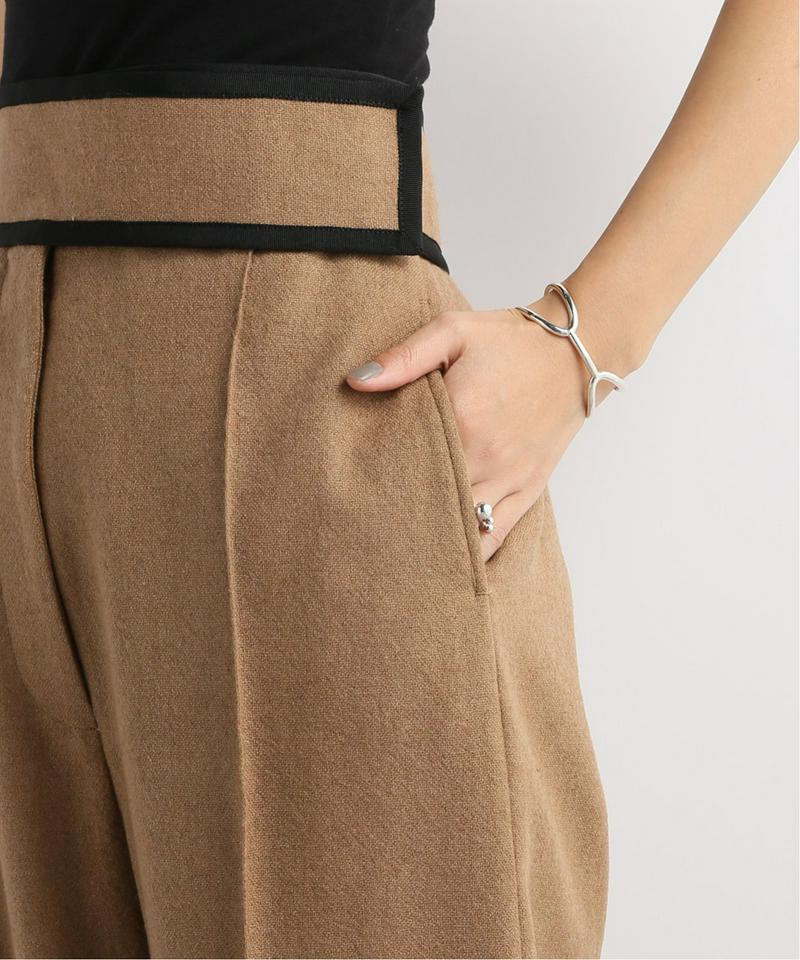 【SEEALL / シーオール】STRAIGHT LEG VELCRO PANTS:パンツ