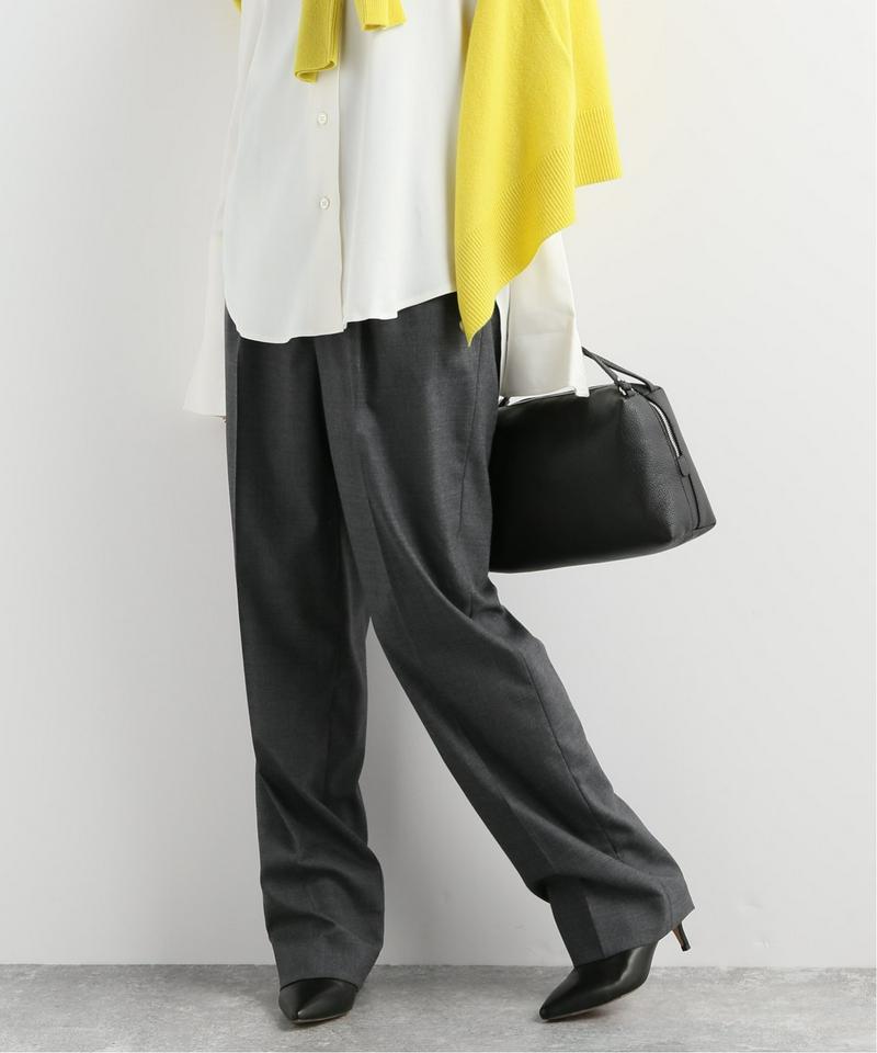 【HOLIDAY/ホリデイ】WOOL TUCK PANTS:パンツ