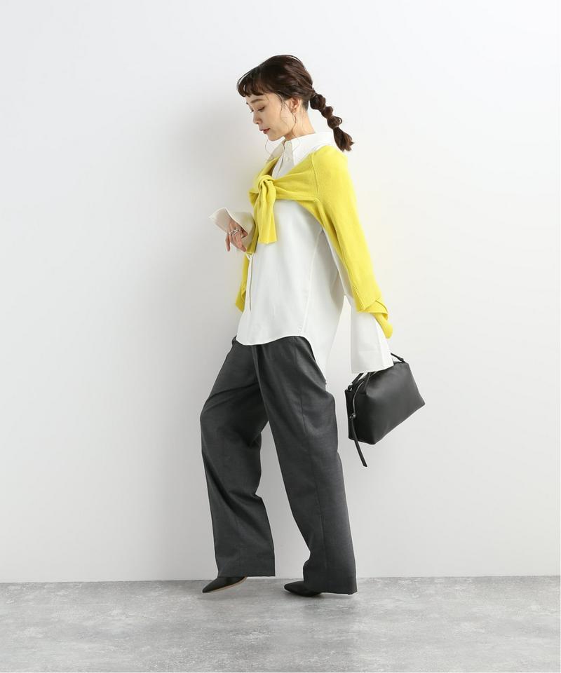 【HOLIDAY/ホリデイ】WOOL TUCK PANTS:パンツ