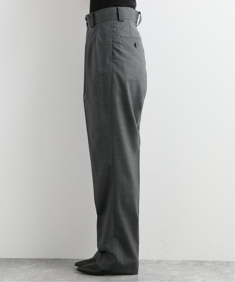 【HOLIDAY/ホリデイ】WOOL TUCK PANTS:パンツ