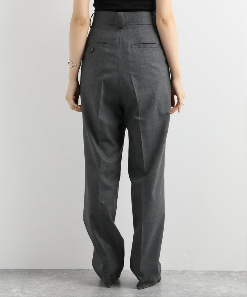 【HOLIDAY/ホリデイ】WOOL TUCK PANTS:パンツ