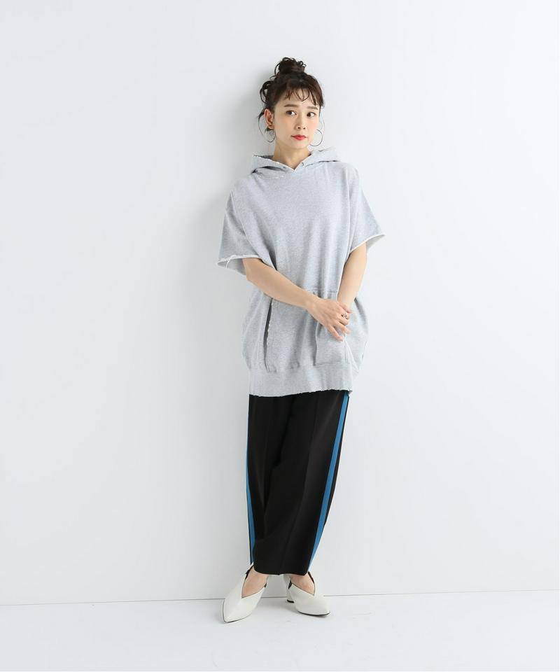マカロンツイルイージーラインスラックス