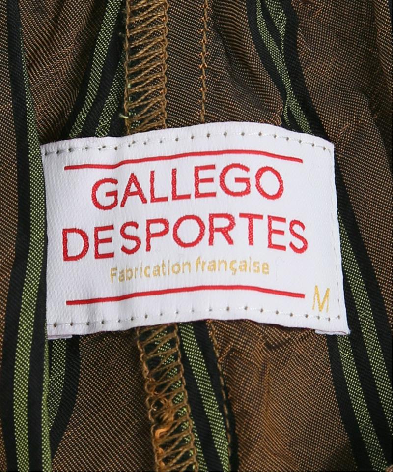 【GALLEGO DESPORTES/ギャレゴデスポート】ストライプパンツ