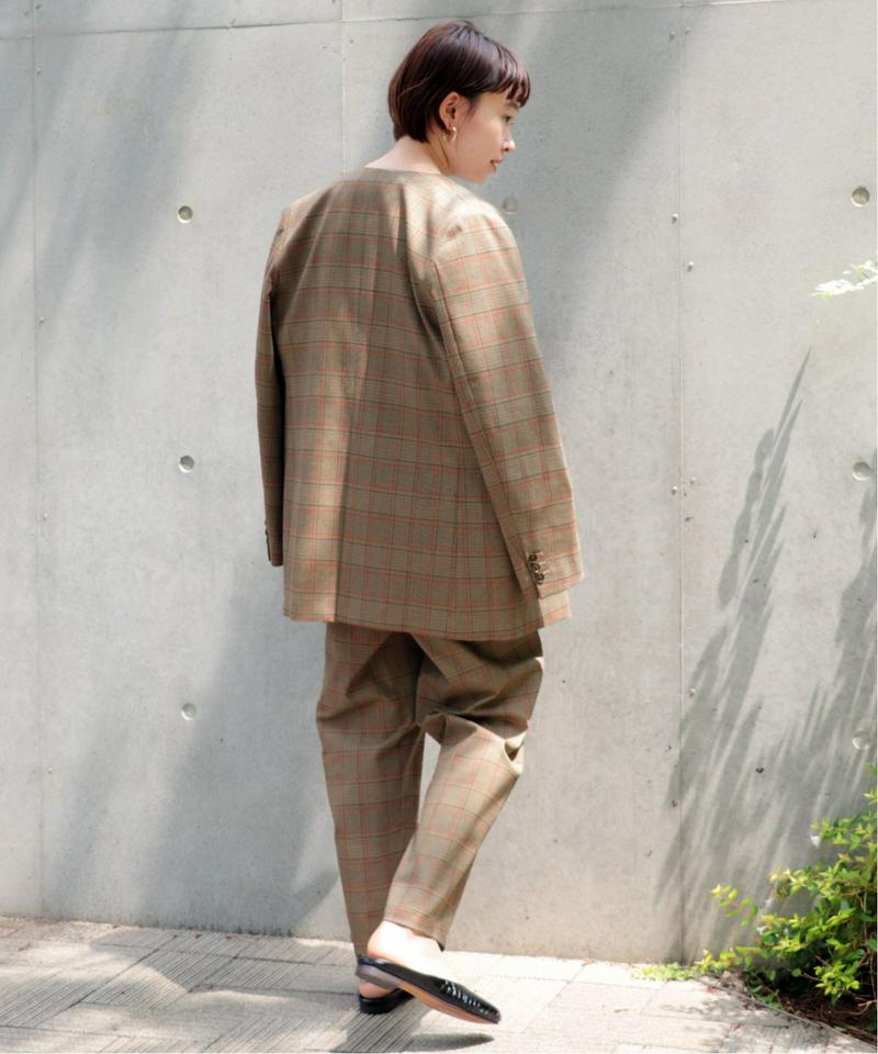 《WEB限定》JS+eTRチェックパンツ