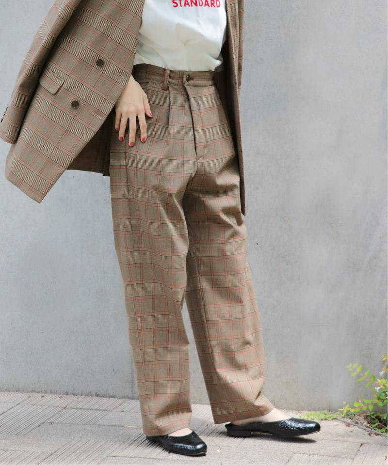 《WEB限定》JS+eTRチェックパンツ