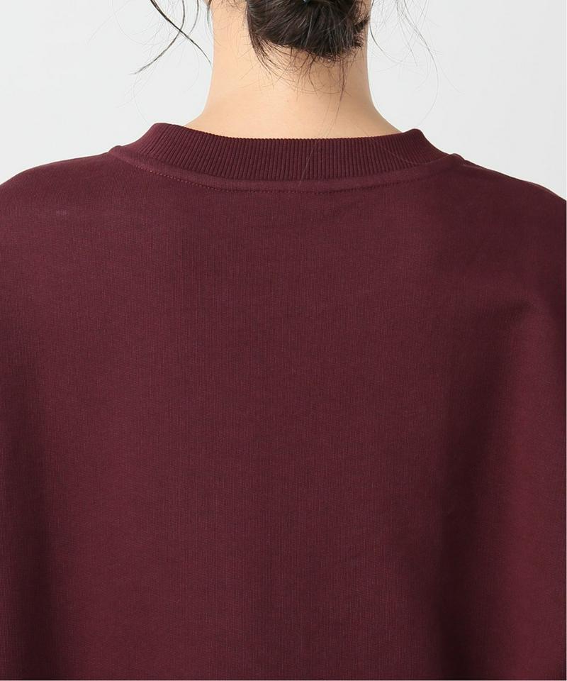 【DROLE DE MONSIEUR / ドロールドムッシュ】Paneled Sloganスウェット