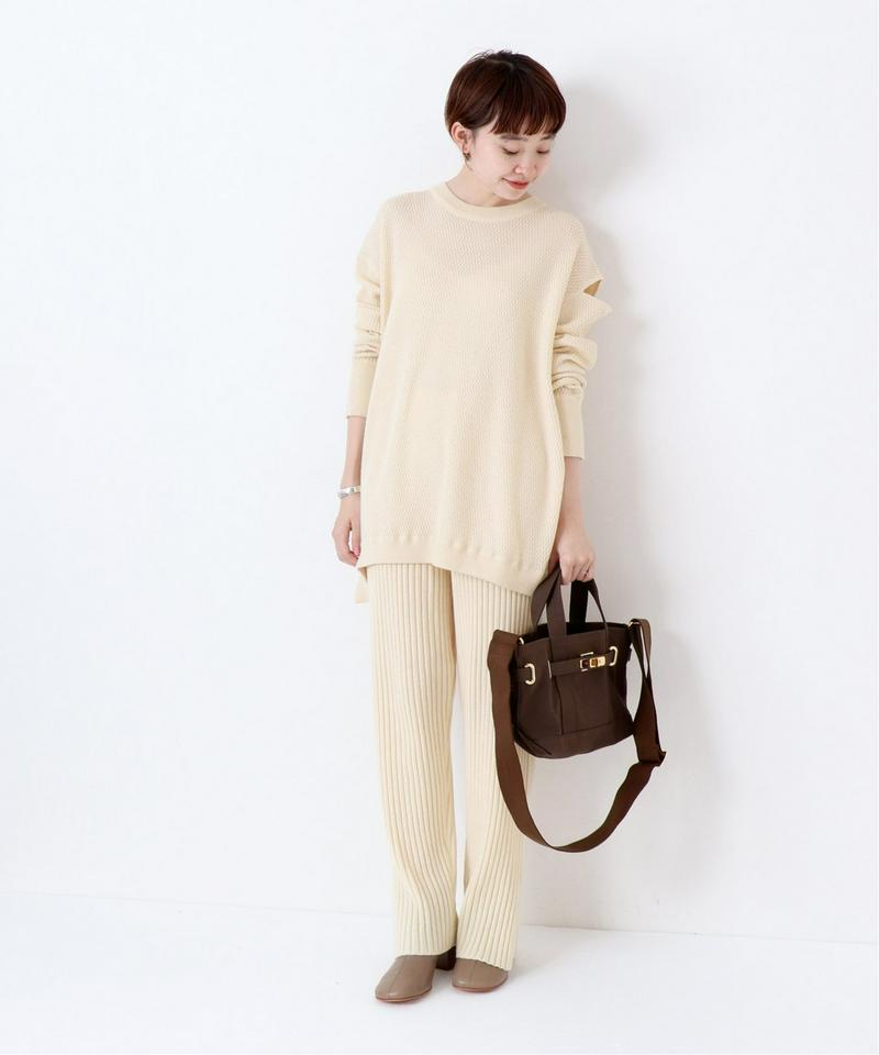 《WEB限定》JS+eウールリブパンツ◆