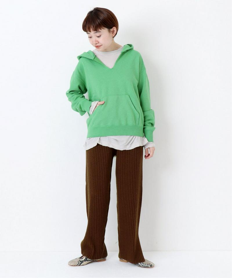 《WEB限定》JS+eウールリブパンツ◆